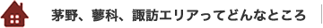 茅野、蓼科、諏訪エリアってどんなところ