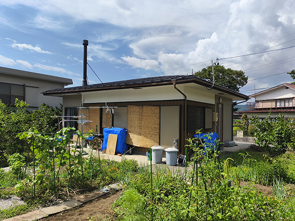 【中古建物】（360°）長野県茅野市宮川向ヶ丘  薪ストーブや家庭菜園を楽しめる平家住宅 No.20643詳細ページへ